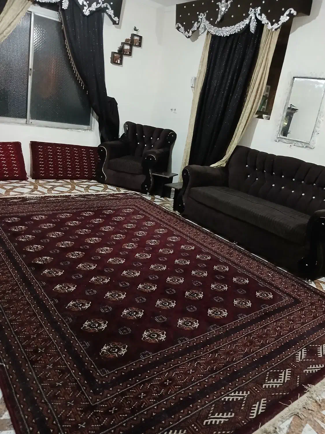 فرش|فرش|گرگان, |دیوار