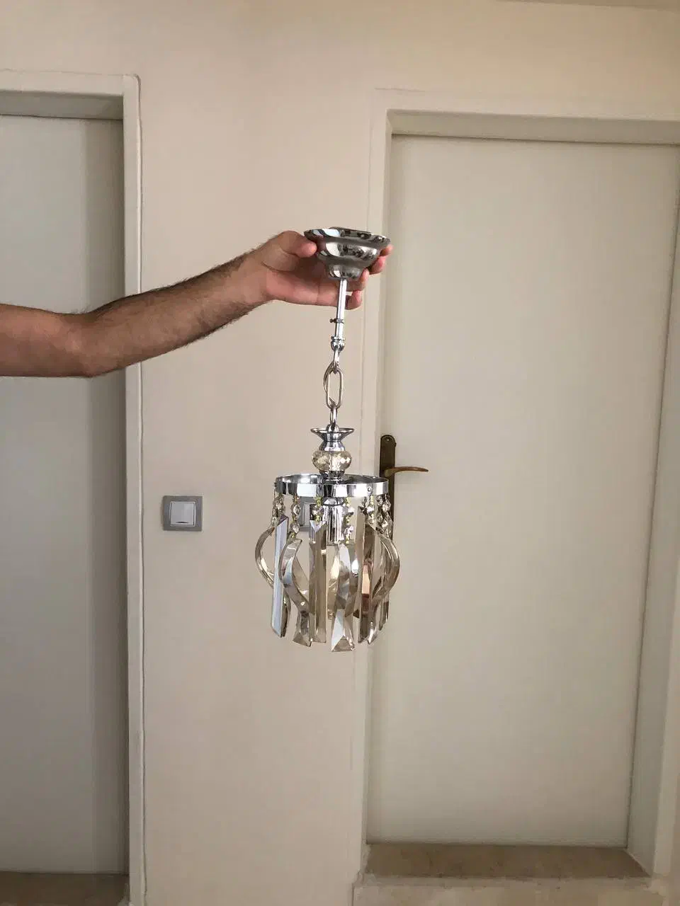 سه عدد لوستر|لوستر و چراغ آویز|قزوین, |دیوار