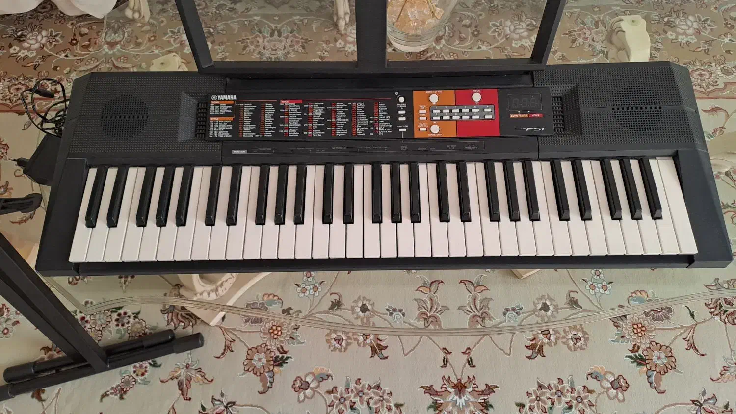 کیبورد یاماها f51 نو|پیانو، کیبورد، آکاردئون|مشهد, رضاشهر|دیوار