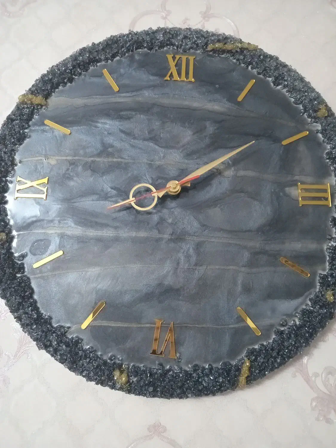 ساعت رزینی|ساعت دیواری و تزئینی|خسروشاه, |دیوار