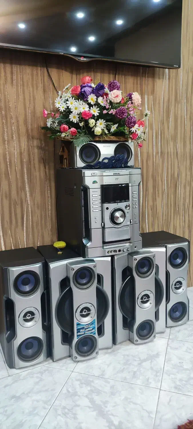 سیستم صوتی بسیار قدرتمند سونیGN880|سیستم صوتی خانگی|ممقان, |دیوار