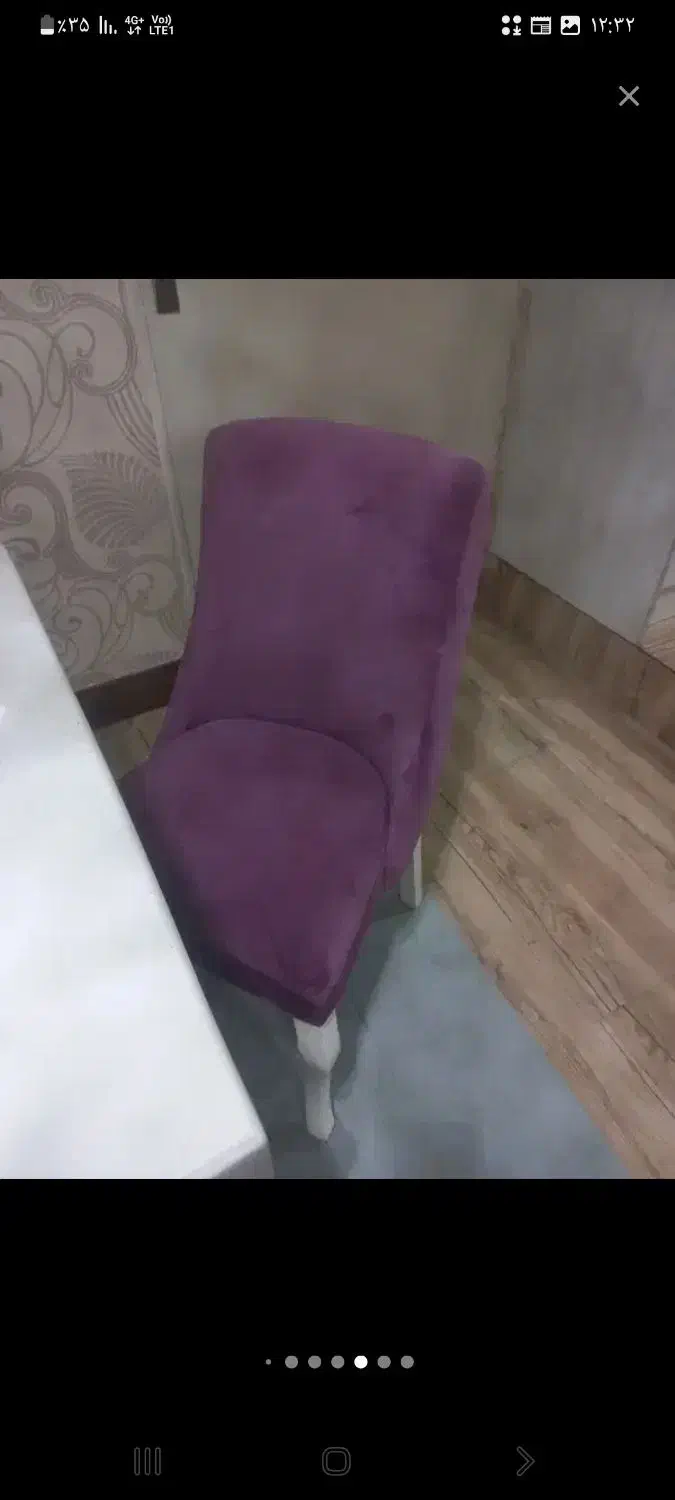 میزناهار خوری ۶ نفره با صندلی کارکرده|میز و صندلی غذاخوری|رباط‌کریم, رباط‌کریم|دیوار