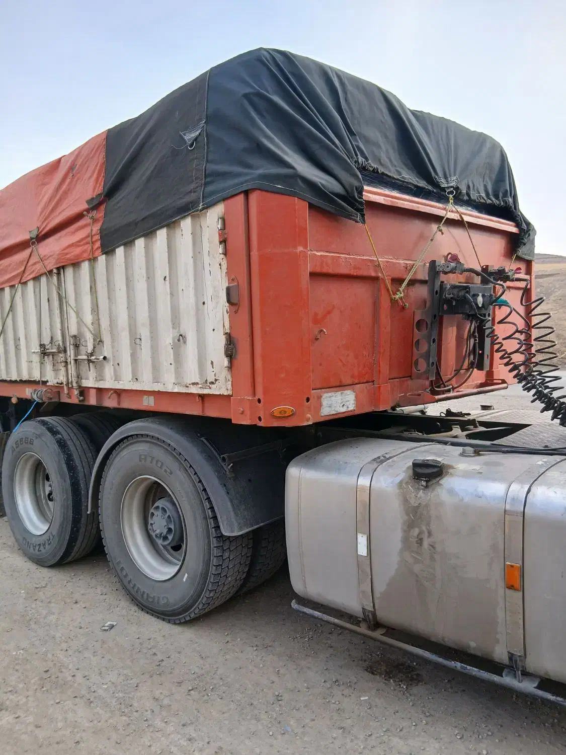 تریلی مارال لبه دار|خودرو سنگین|کوثر, |دیوار