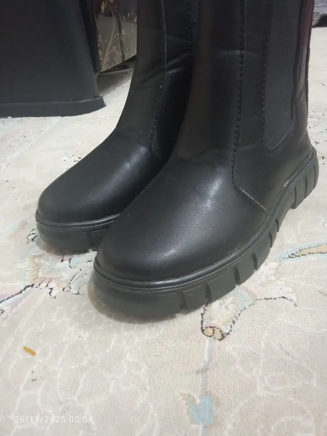 نیم بوت زمستانی زنانه|کیف، کفش، کمربند|کاشان, کارگر|دیوار