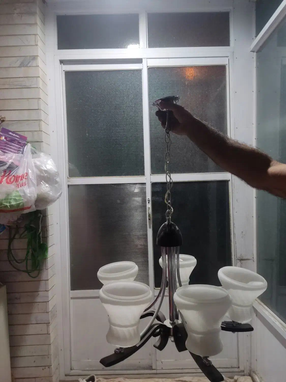 لوسترزیبا|لوستر و چراغ آویز|سمنان, |دیوار