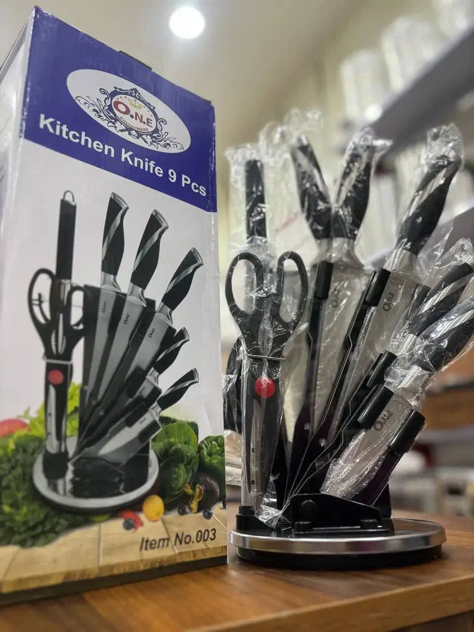 کاردو ساطور9پارچه ONE|ظروف پخت‌وپز|قم, شاه ابراهیم|دیوار