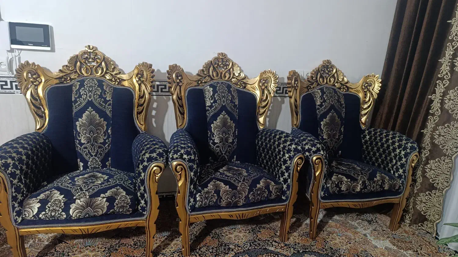 مبل سلطنتی|مبلمان خانگی و میز عسلی|جوانرود, |دیوار