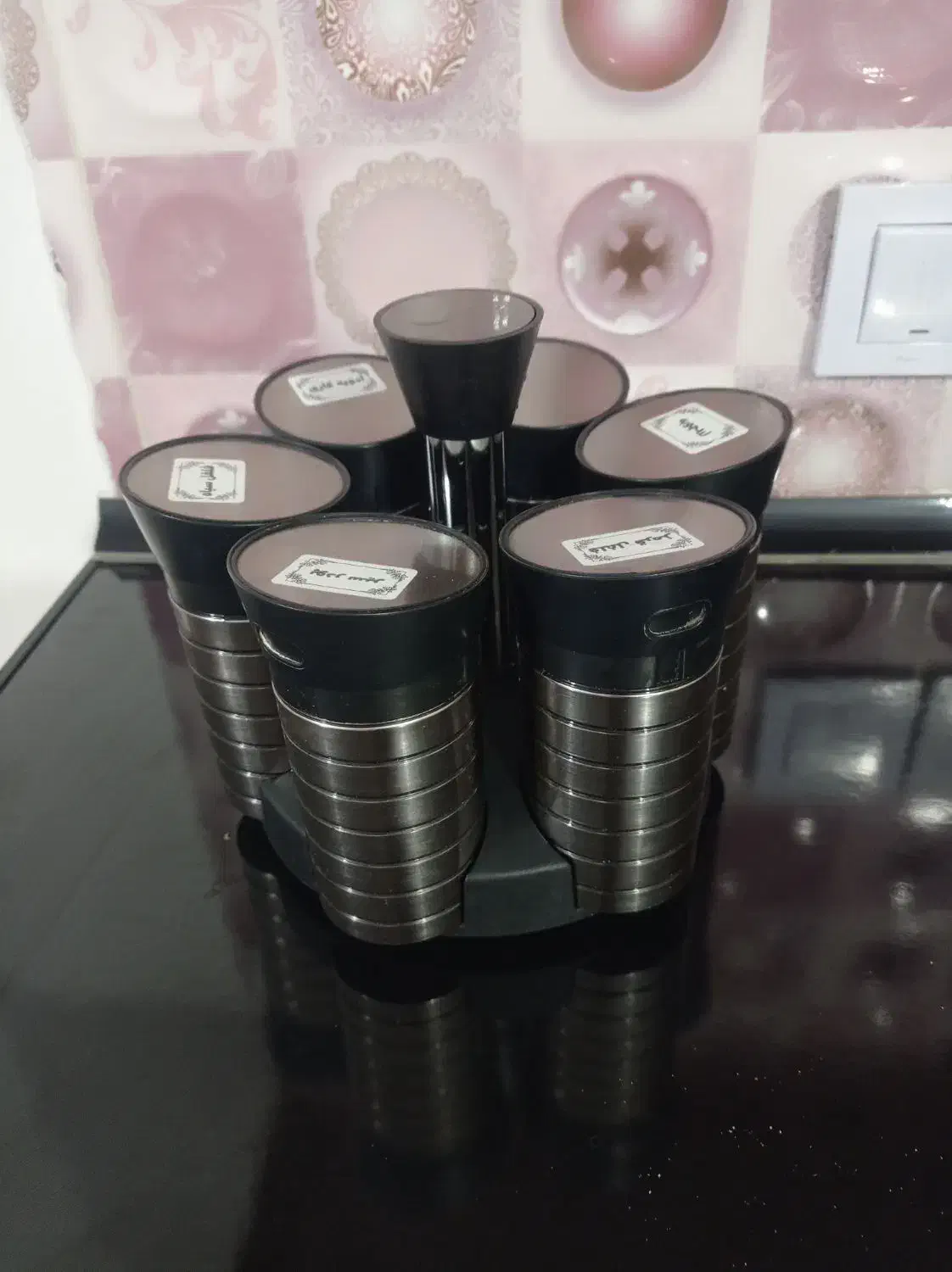 جا ادویه|ظروف نگهدارنده، پلاستیکی، یکبارمصرف|رباطکریم, نصیرشهر|دیوار