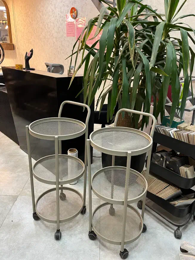 ترولی آیکیا فلزی|آرایشگاه و سالنهای زیبایی|چهاردانگه (تهران), |دیوار