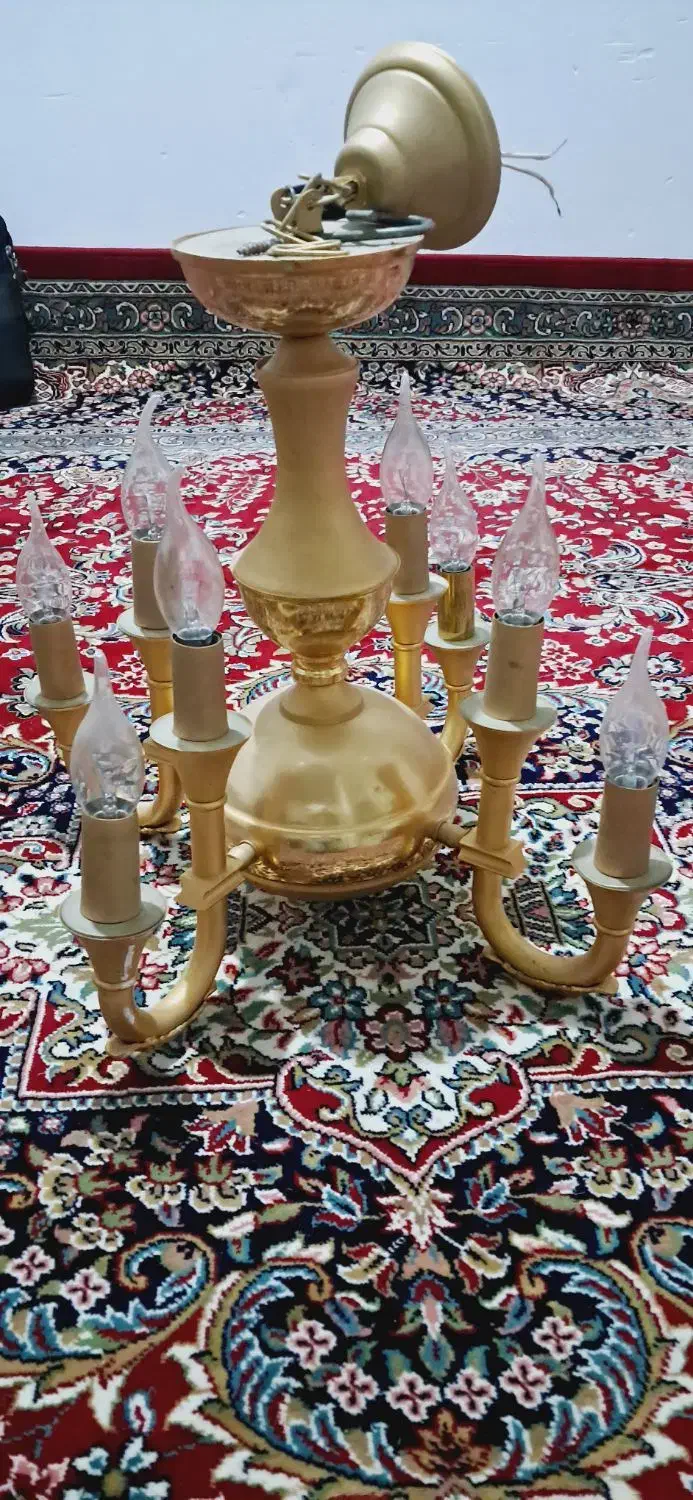 لوستر برنجی|لوستر و چراغ آویز|سبزوار, امیر کبیر|دیوار