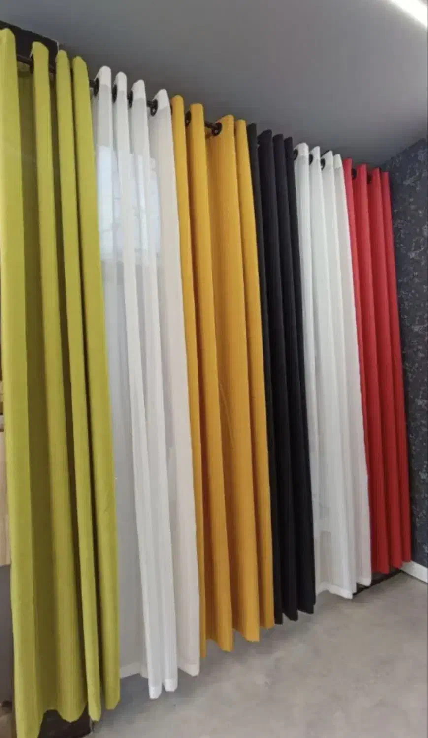 پرده پانچی پنلی|پرده، رانر، رومیزی|تهران, دربند|دیوار