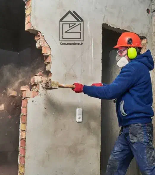 تخریب و بازسازی جزئی و کلی ساختمان|خدمات پیشه و مهارت|سنقر, |دیوار
