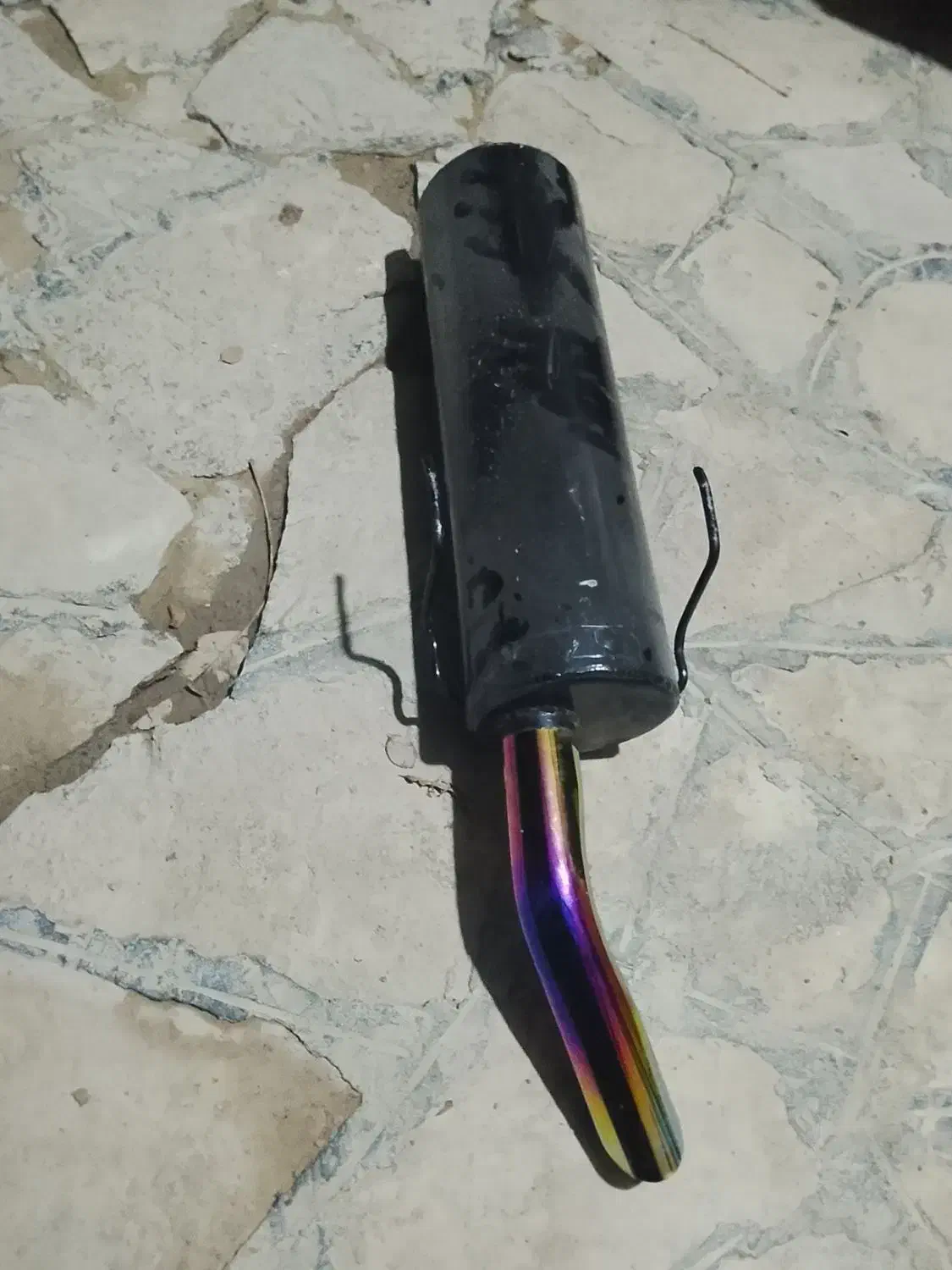 منبع اگزوز پژو پارس 405 بلوچی خوش صدا|قطعات یدکی و لوازم جانبی|گلبهار, بیزکی|دیوار