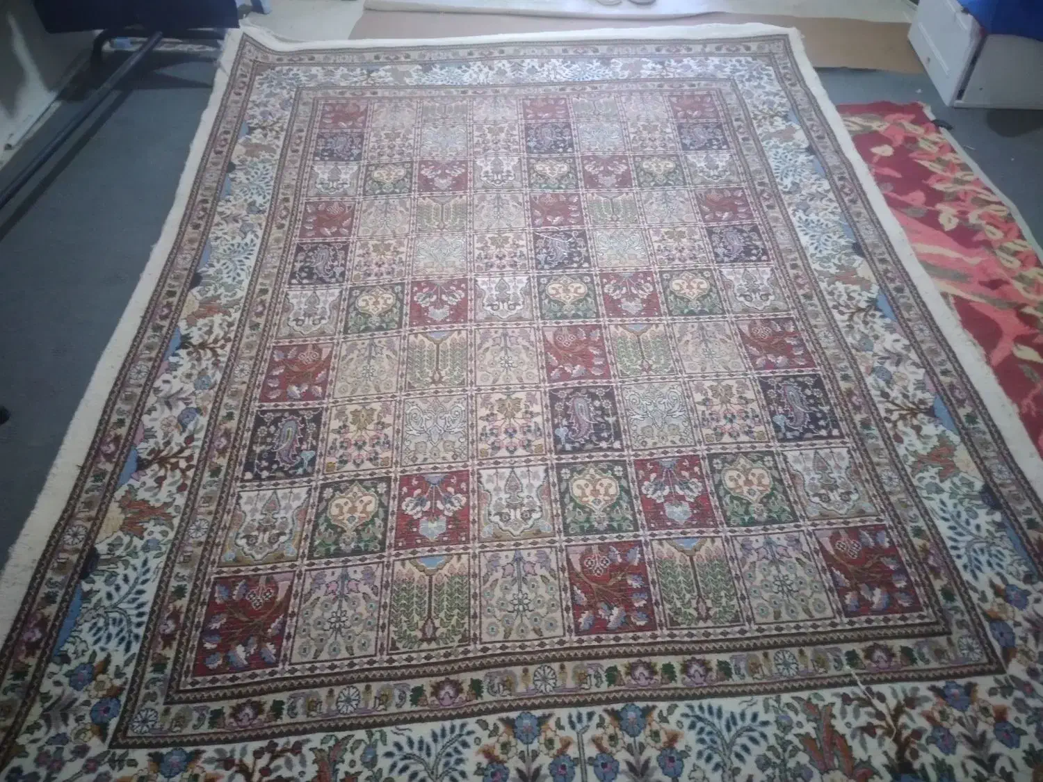 قالی چهار متر|فرش|سربیشه, |دیوار