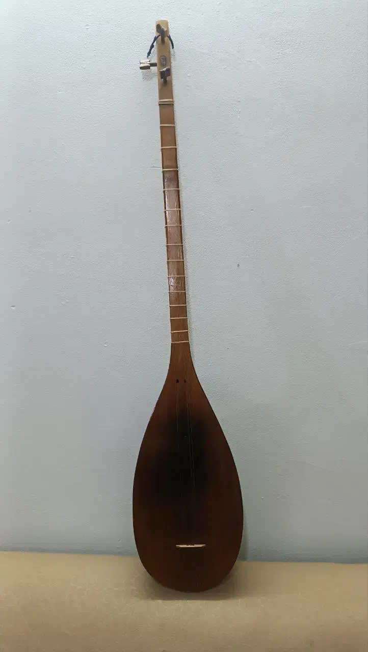 تنبور مهر شاپور کمالی|سازهای سنتی|کرمانشاه, |دیوار