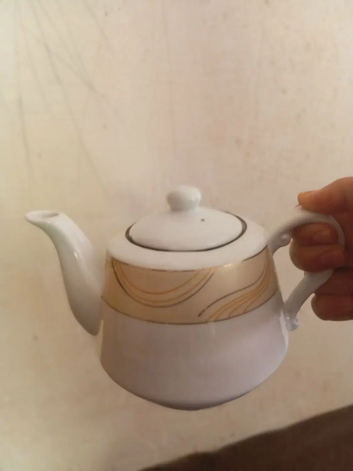 قوری نو و استفاده نشده قدیمی|قوری، کتری، قهوه‌ساز دستی|گنبد کاووس, |دیوار