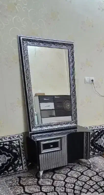 میز اینه شمعدانی|آینه|زاهدان, |دیوار