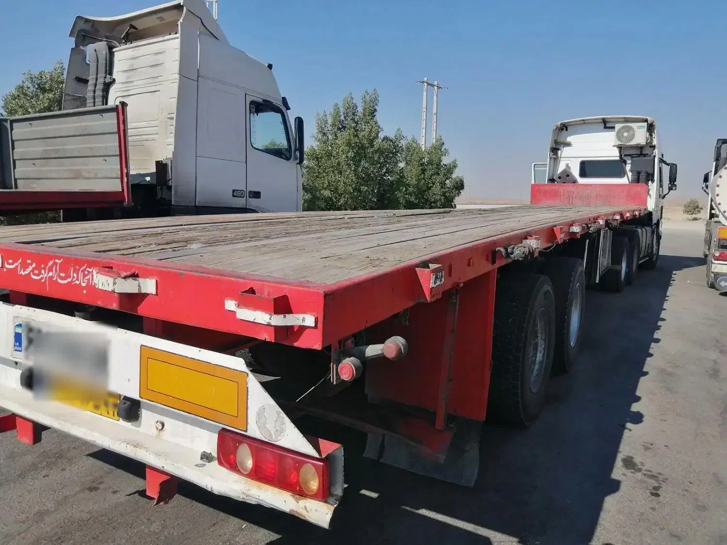 تریلی کفی دومحور|خودرو سنگین|بختگان, |دیوار