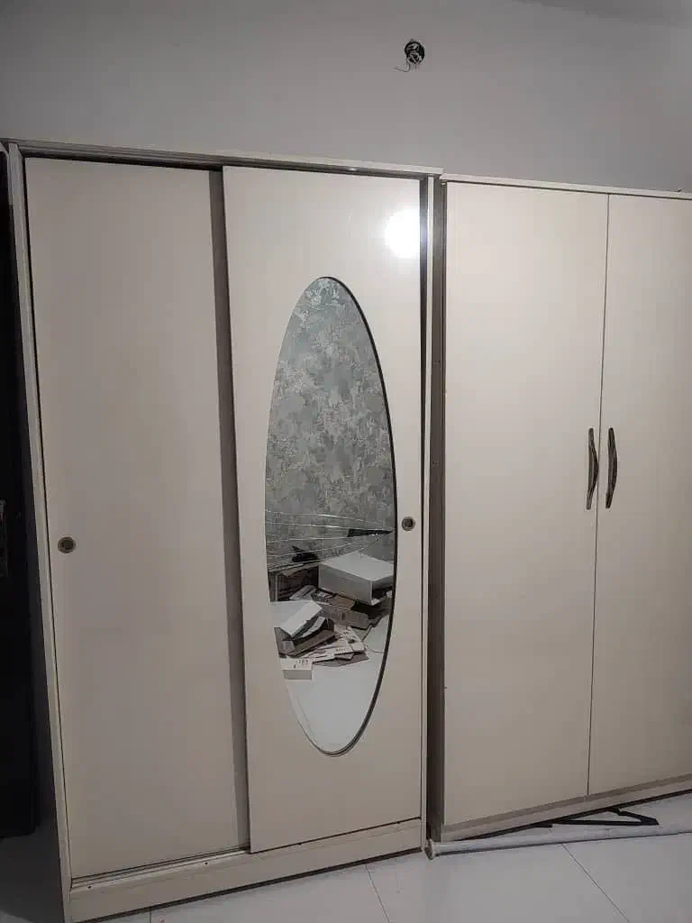 دو عدد کمد ام دی اف کرم استخوانی محکم سفارشی|جاکفشی، کمد، دراور|مشهد, آزادشهر|دیوار