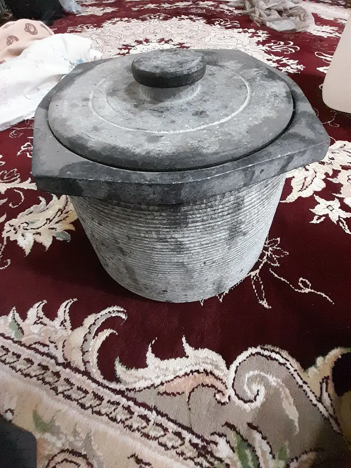 دیگ سنگی ۷ نفره کاملا سالم و در حد|ظروف پخت‌وپز|قم, اسمعیل آباد|دیوار