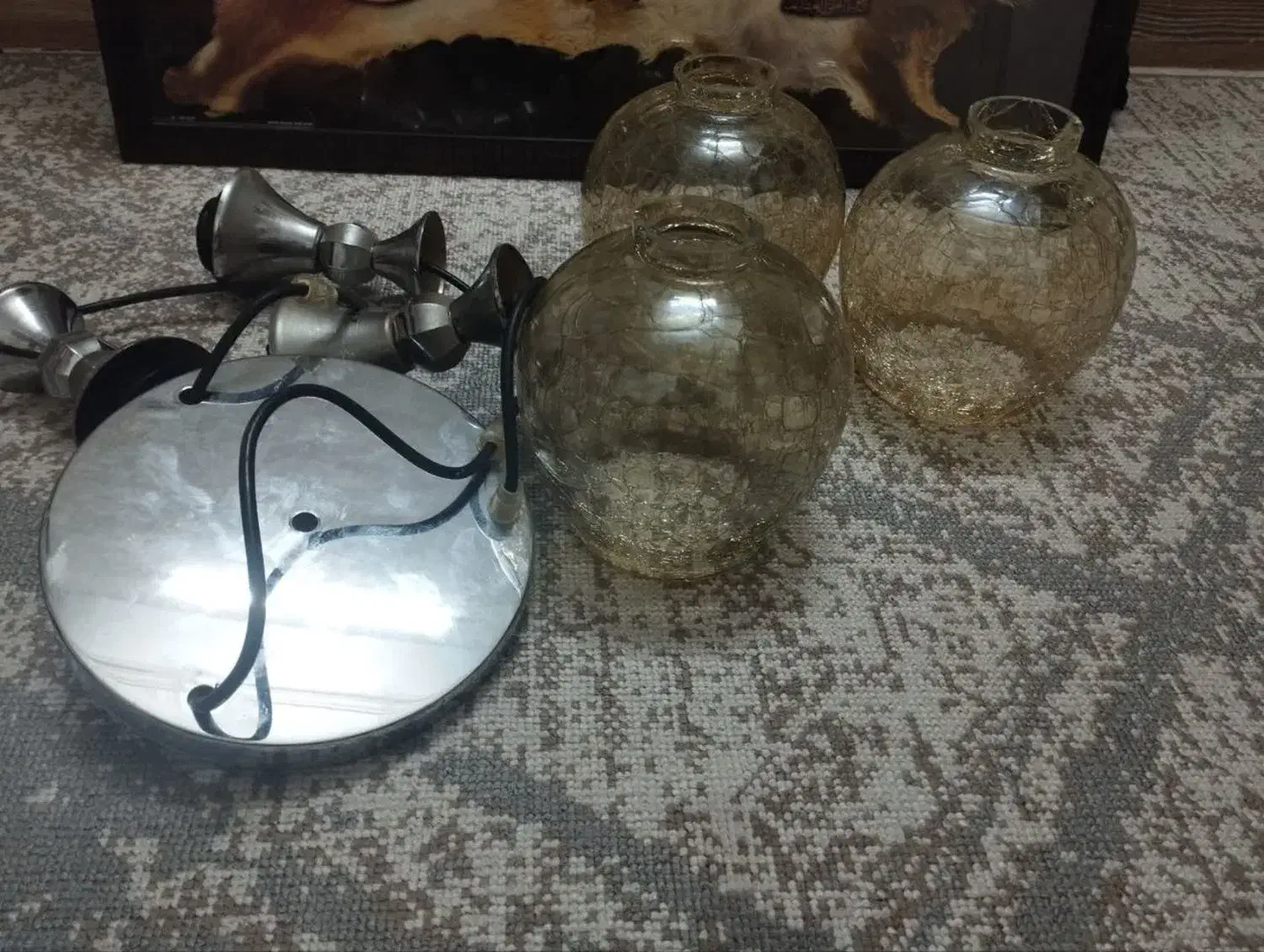 لوستر و قاب عکس درحد|لوستر و چراغ آویز|دامغان, |دیوار