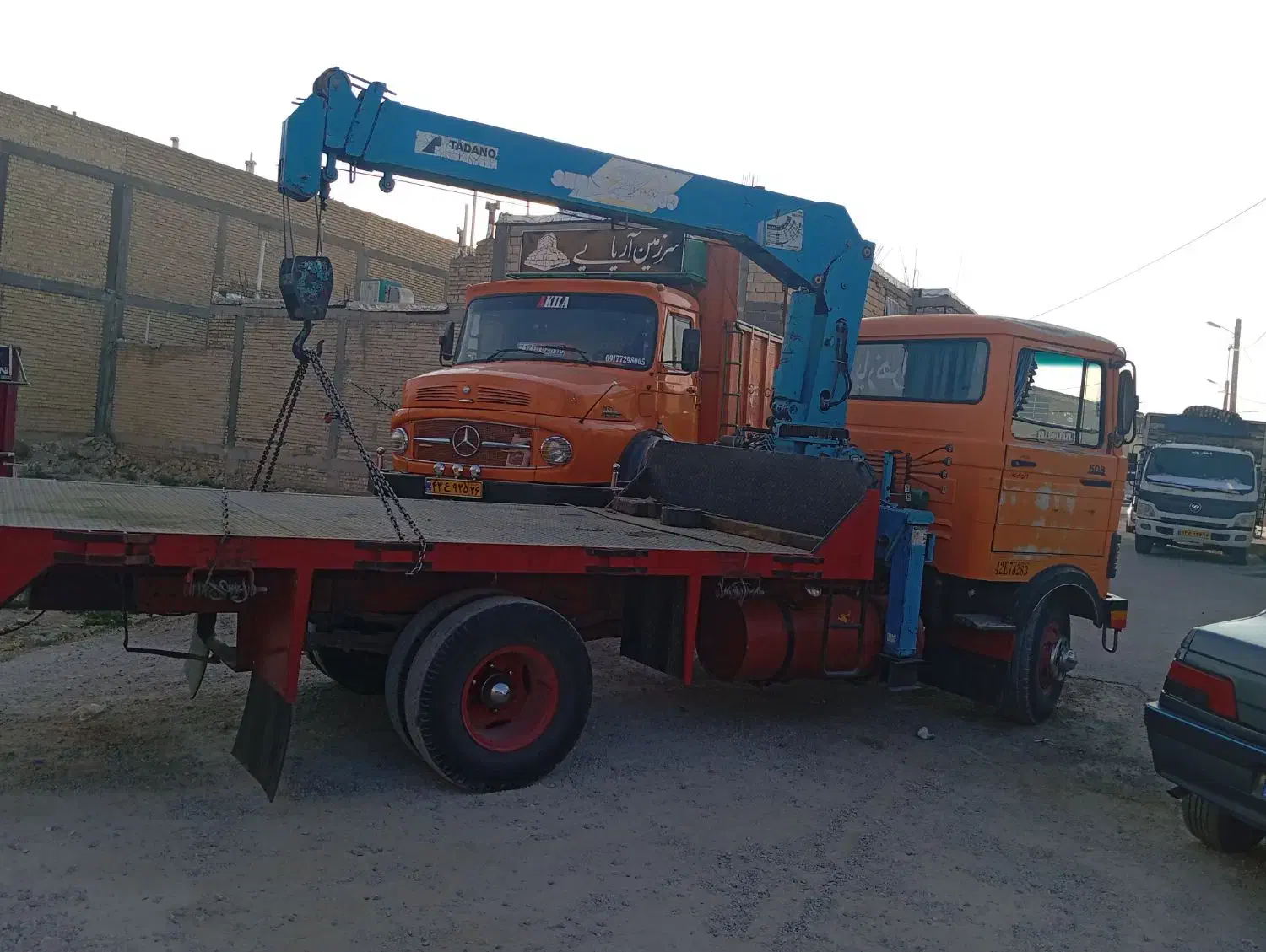 خاور جرثقیل 608|خودرو سنگین|مرودشت, مختارآباد|دیوار