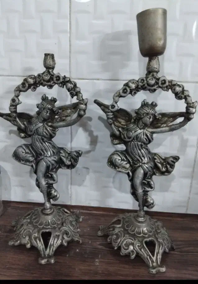 شمعدان قدیمی|کلکسیون اشیاء عتیقه|کرمانشاه, |دیوار