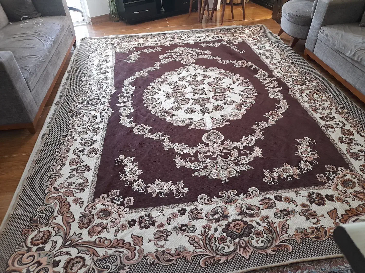 روفرشی مخمل در حد نو|روفرشی|سنگر, |دیوار