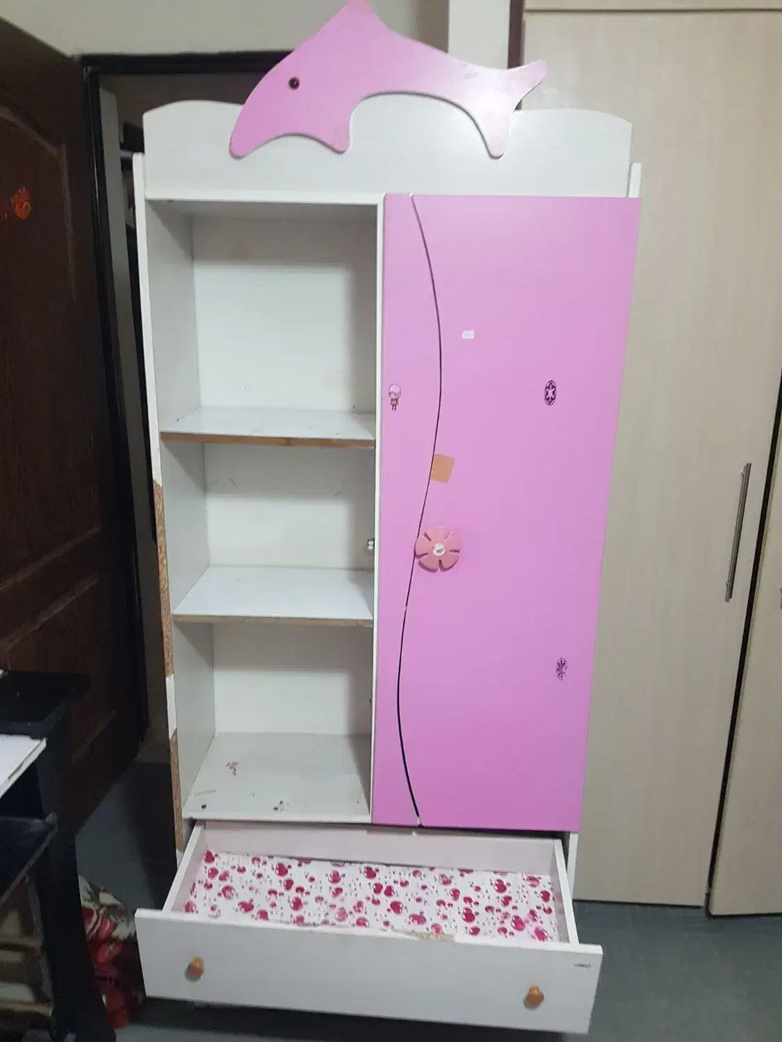 کمد و دراور و قفسه سرهم کودک و نوجوان در گلبهار|جاکفشی، کمد، دراور|گلبهار, شهر جدید گلبهار|دیوار