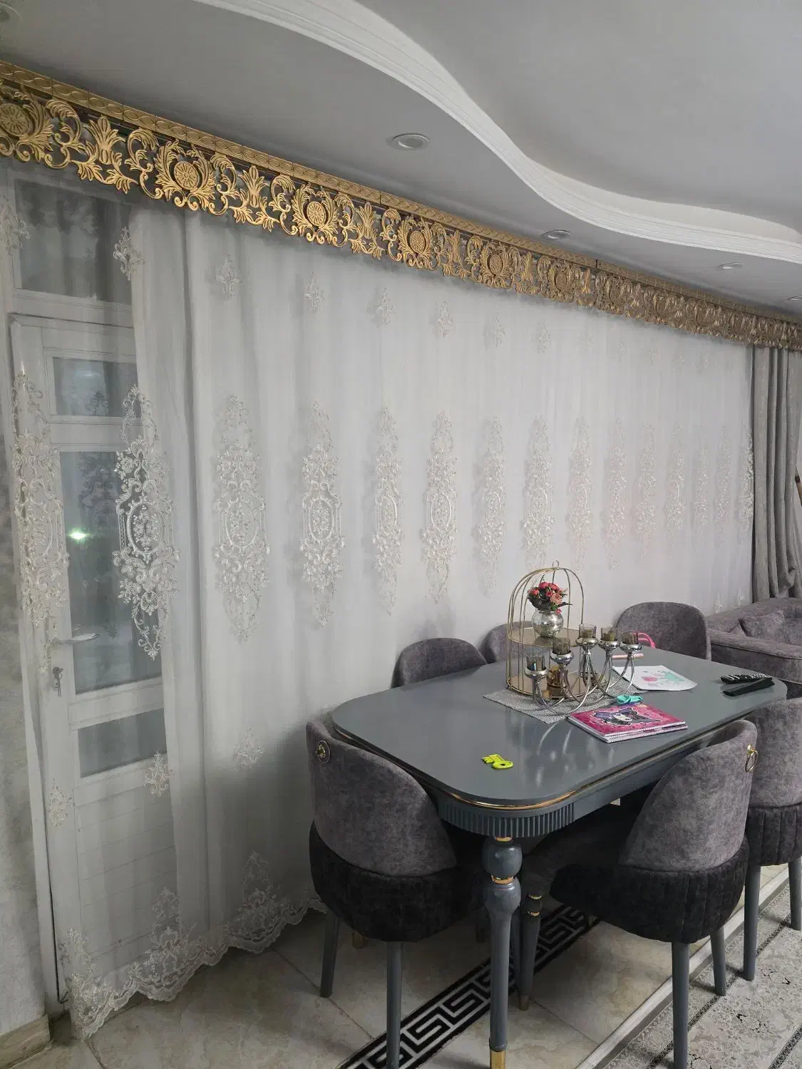 پرده|پرده، رانر، رومیزی|کوهسار (البرز), |دیوار