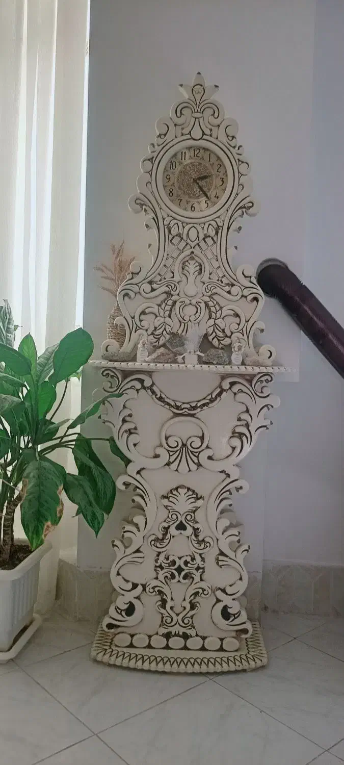 ساعت ایستاده چوب ۲ تیکه|ساعت دیواری و تزئینی|مشهد, رضاشهر|دیوار