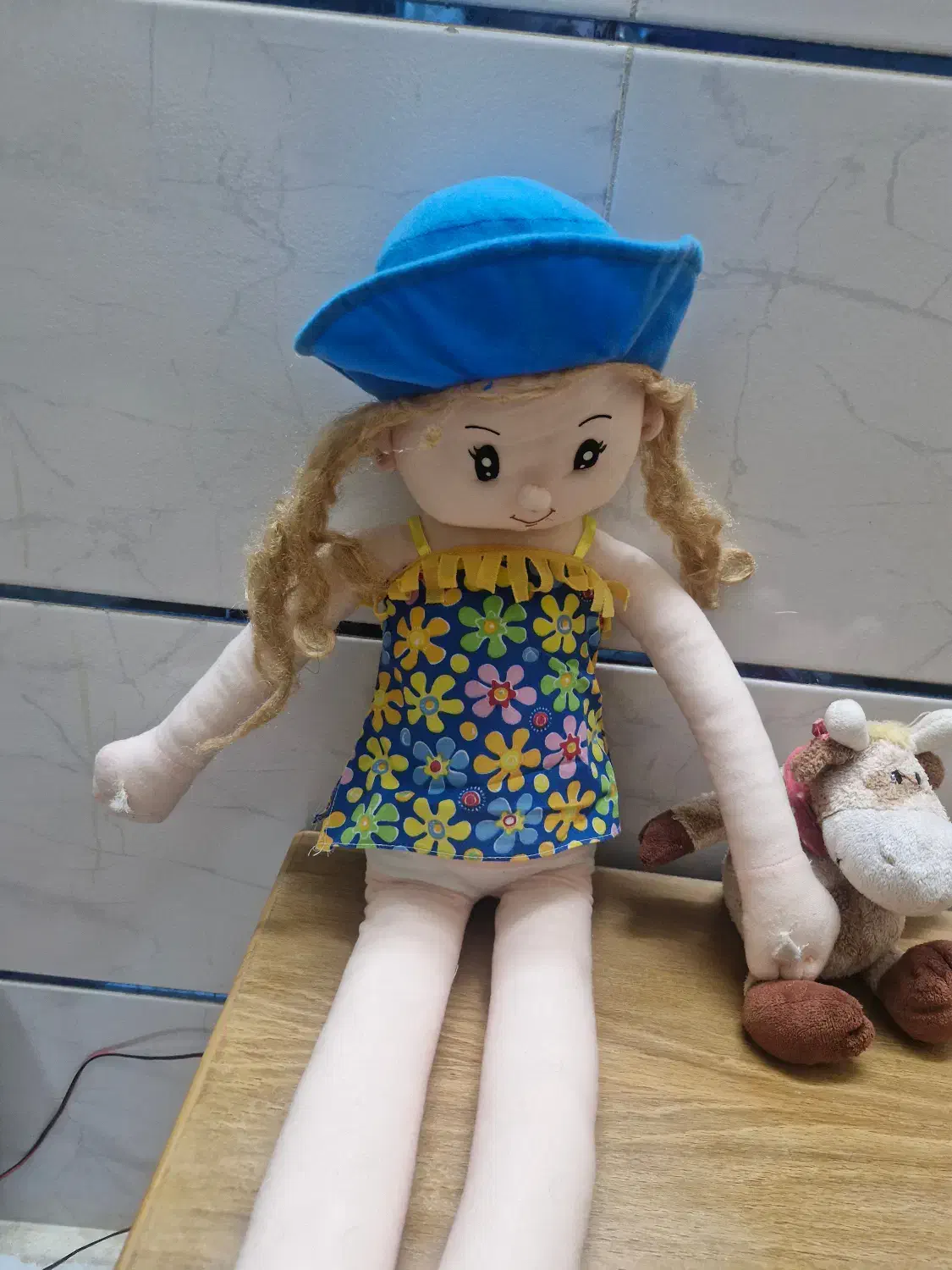 تعدادی عروسک|اسباب‌بازی بچه|اراک, |دیوار