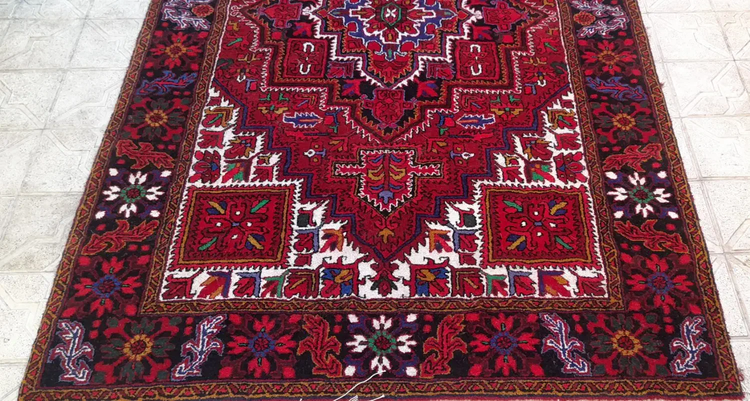 یک جفت فرش دستبافت چشمه وزان|فرش|اهر, |دیوار