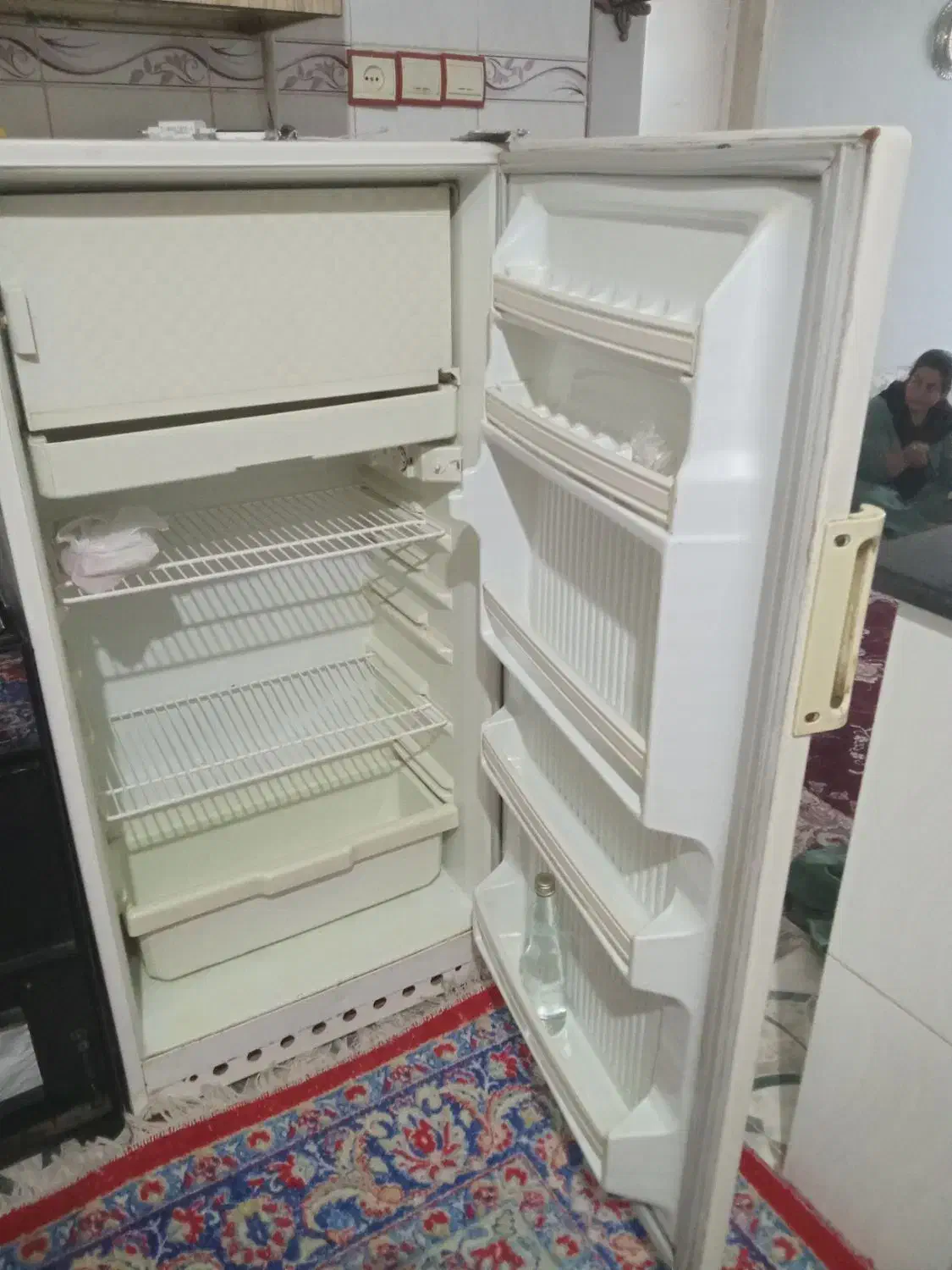 یخچال جنرال استیل قدیم به در دارد|یخچال و فریزر|کوهدشت, |دیوار