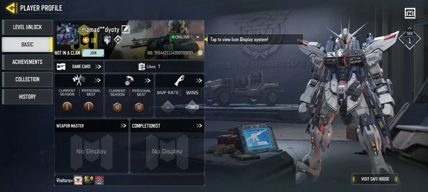 اکانت اسکین لجندری کالاف|کنسول، بازی ویدئویی و آنلاین|تهران, گلستان (شهرک راه آهن)|دیوار