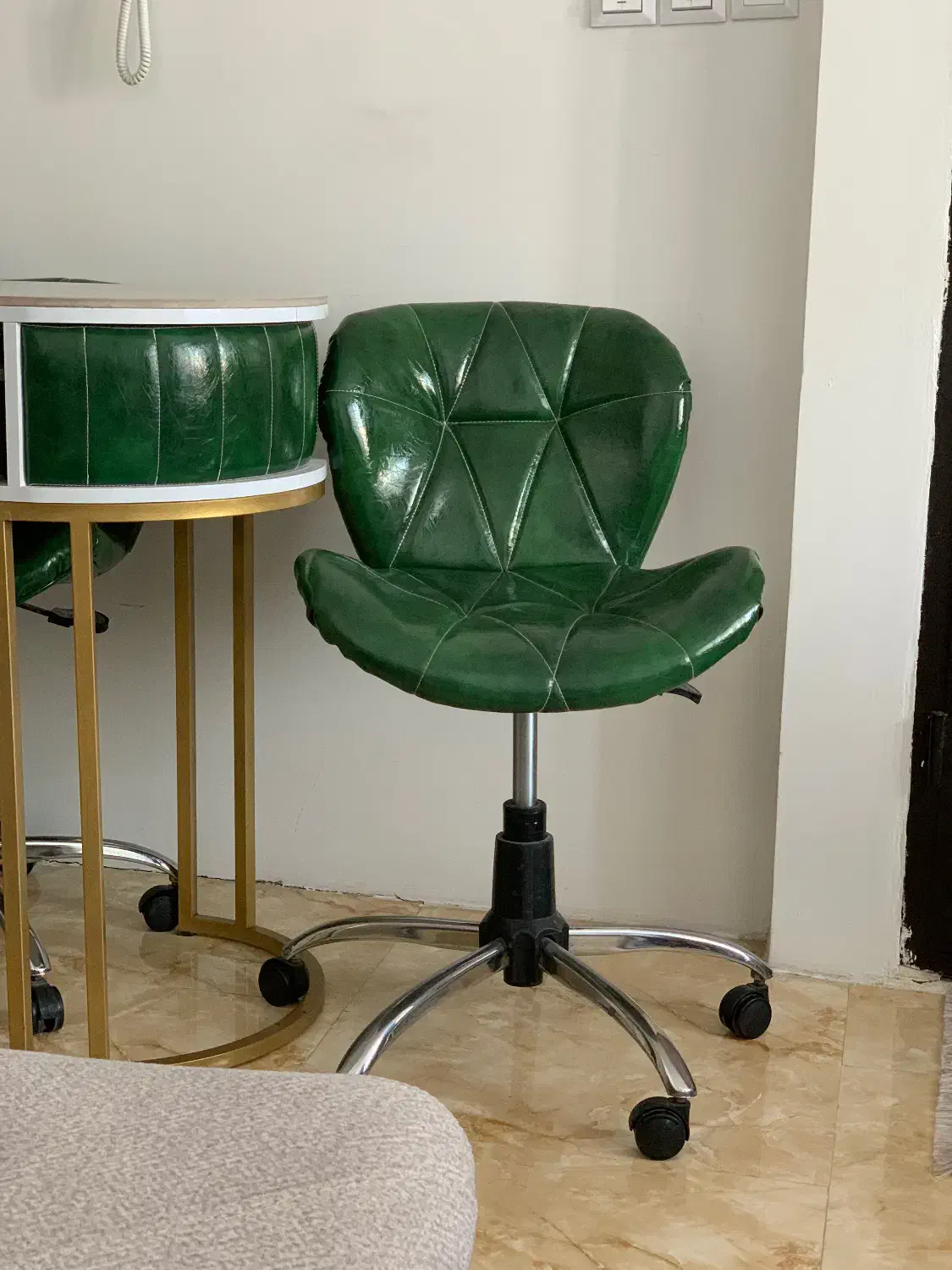 صندلی جکدار چرخدار|میز و صندلی غذاخوری|تهران, شهرک دریا|دیوار