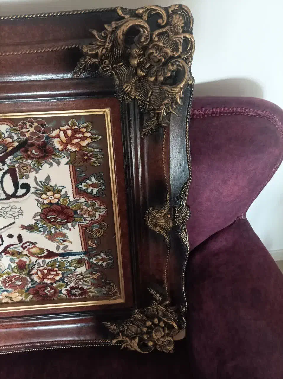 پادری  ۵۳۰|تابلو فرش|پرند, فاز ۳|دیوار