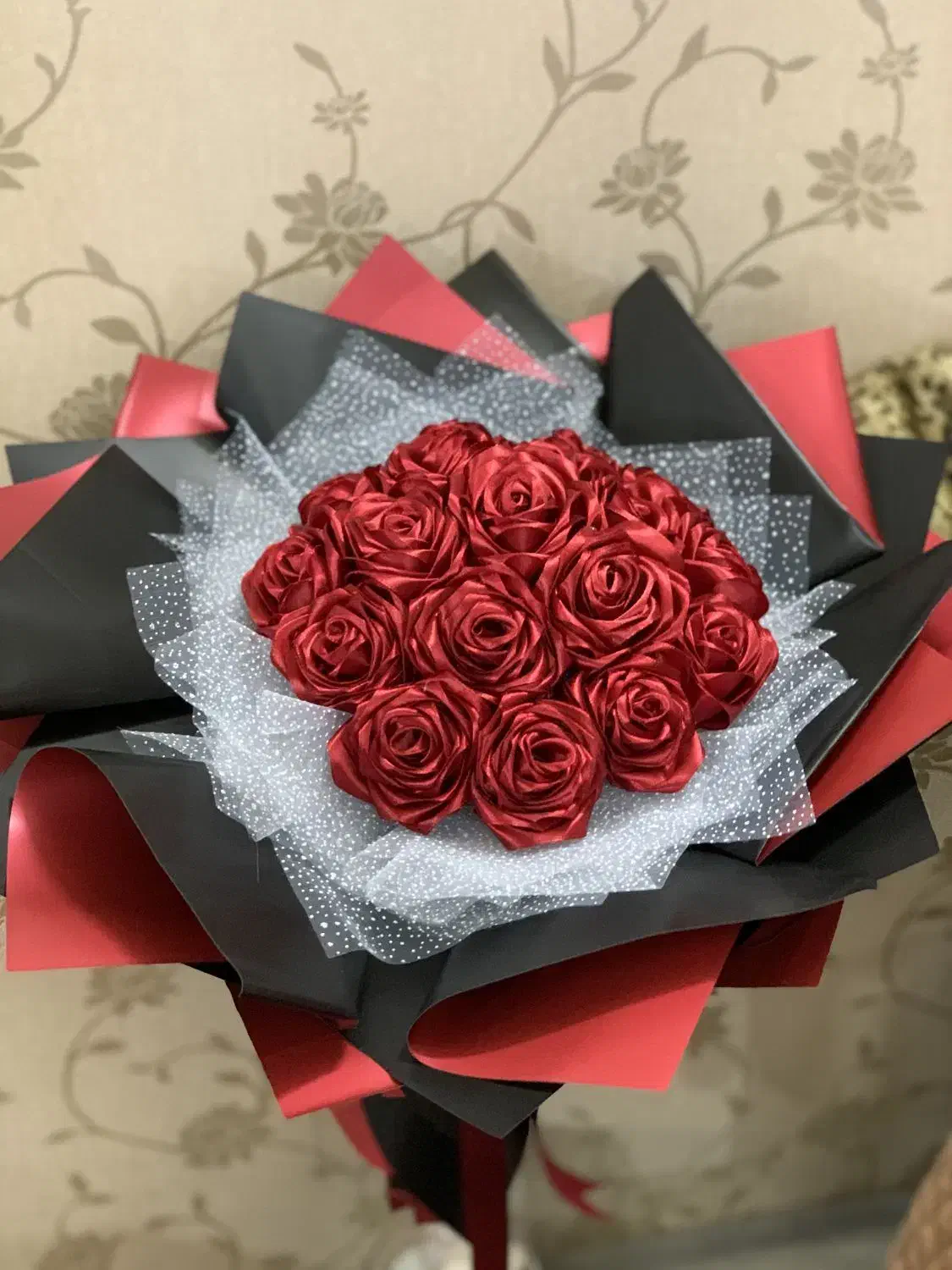 گل روبانی|گل مصنوعی|ملایر, |دیوار