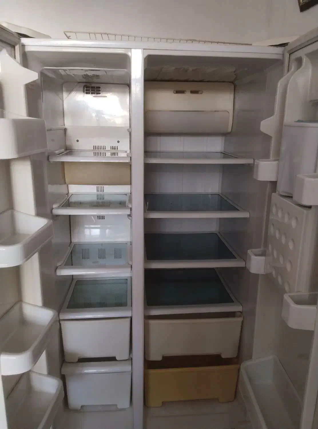 یخچال فریزر ساید بای ساید الکترواسطیل|یخچال و فریزر|فریمان, |دیوار