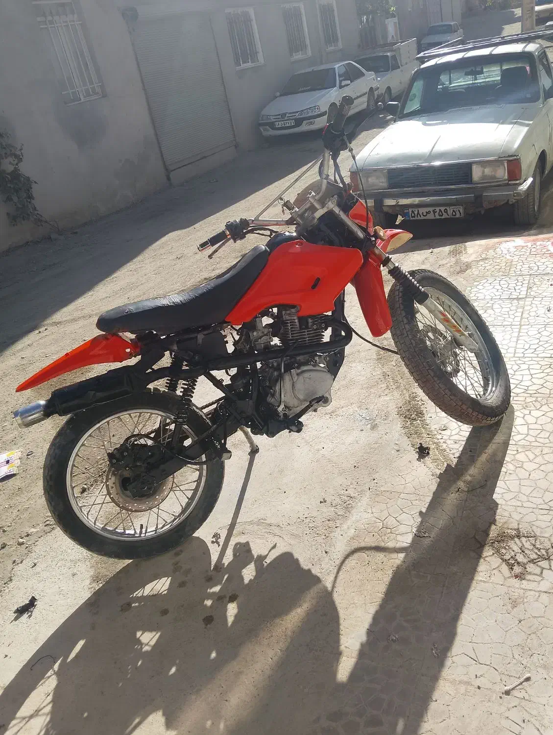 موتور مزایده دوعدد|موتورسیکلت|سنندج, |دیوار