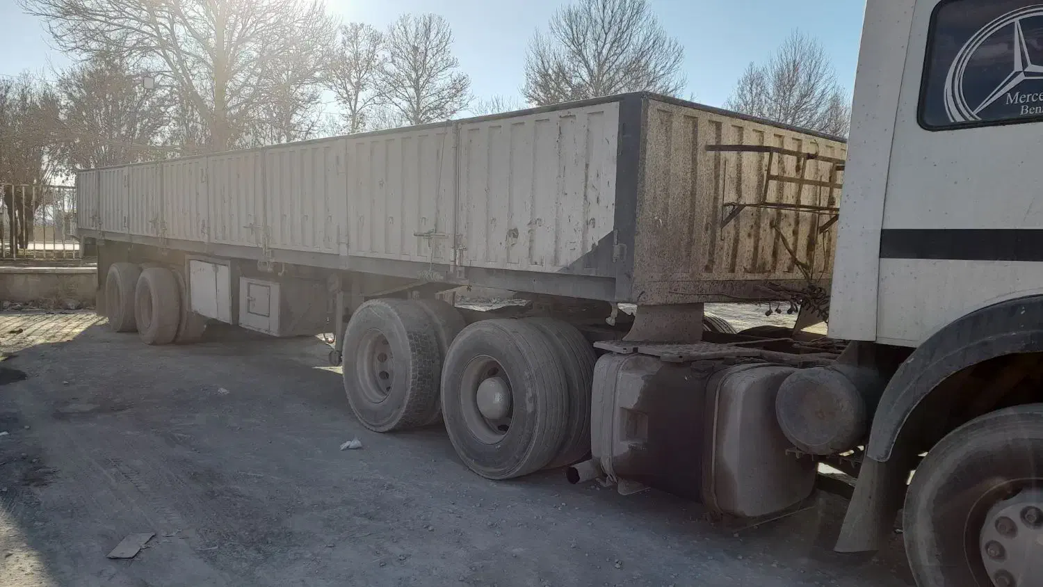 کفی تریلی دومحور لبه|خودرو سنگین|ملایر, |دیوار