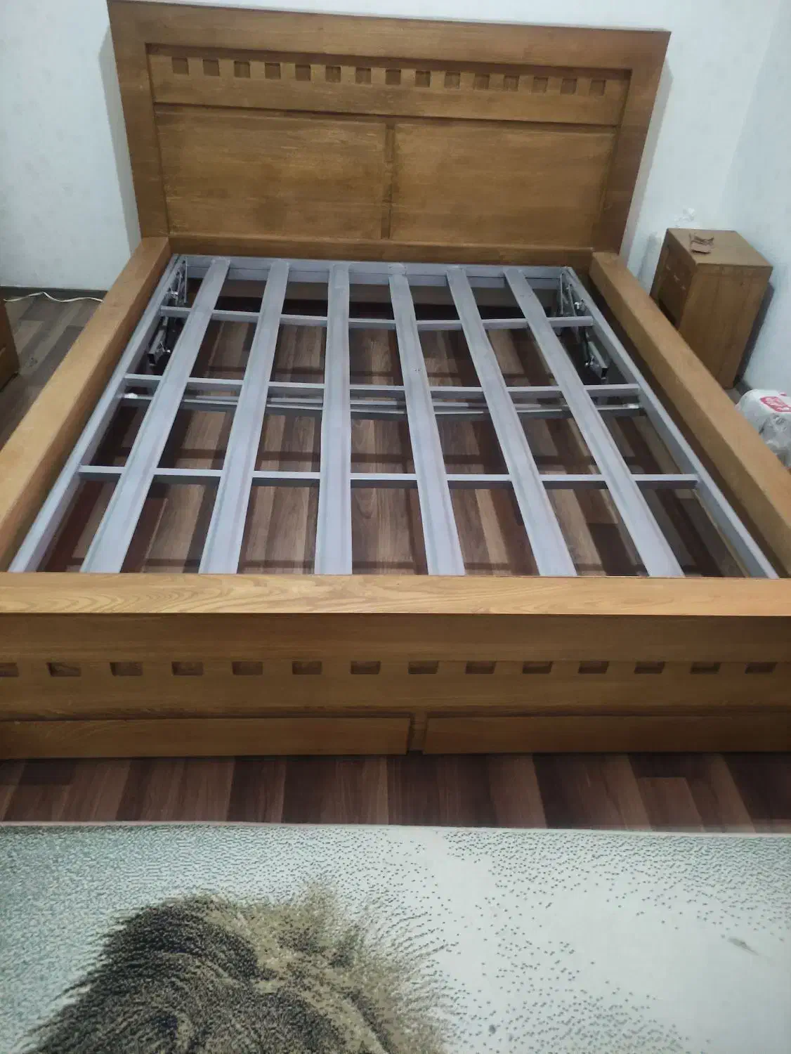 باکس فلزی تخت جک دار|تخت و سرویس خواب|پرند, فاز ۵|دیوار