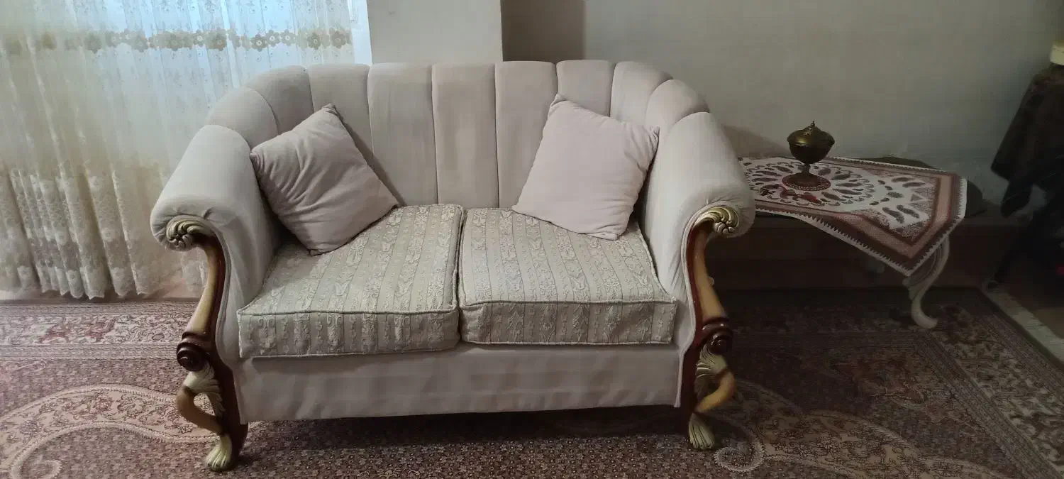 مبل راحتی هفت نفره|مبلمان خانگی و میز عسلی|کلاله, |دیوار