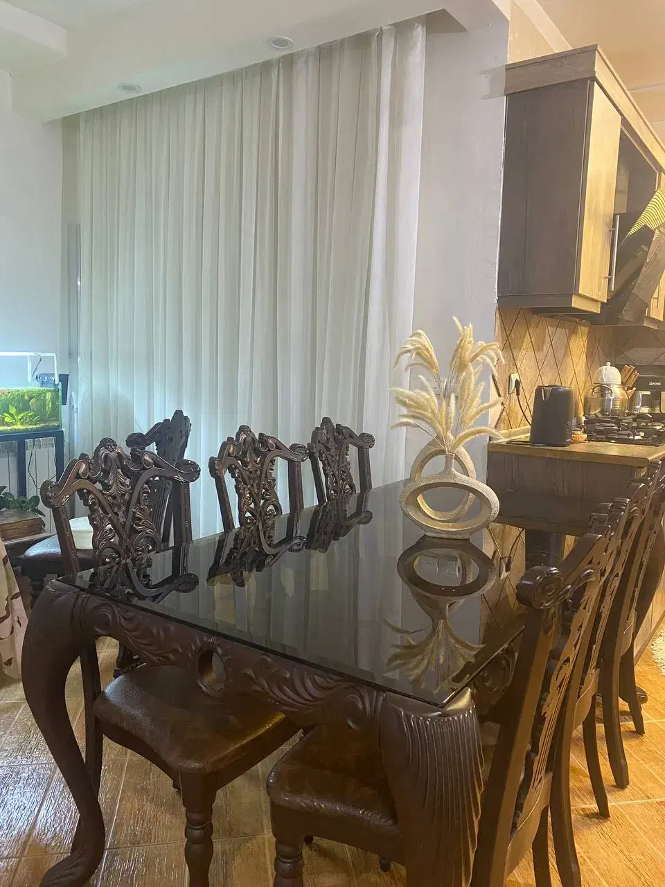 میز غذا خوری|میز و صندلی غذاخوری|گرگان, |دیوار