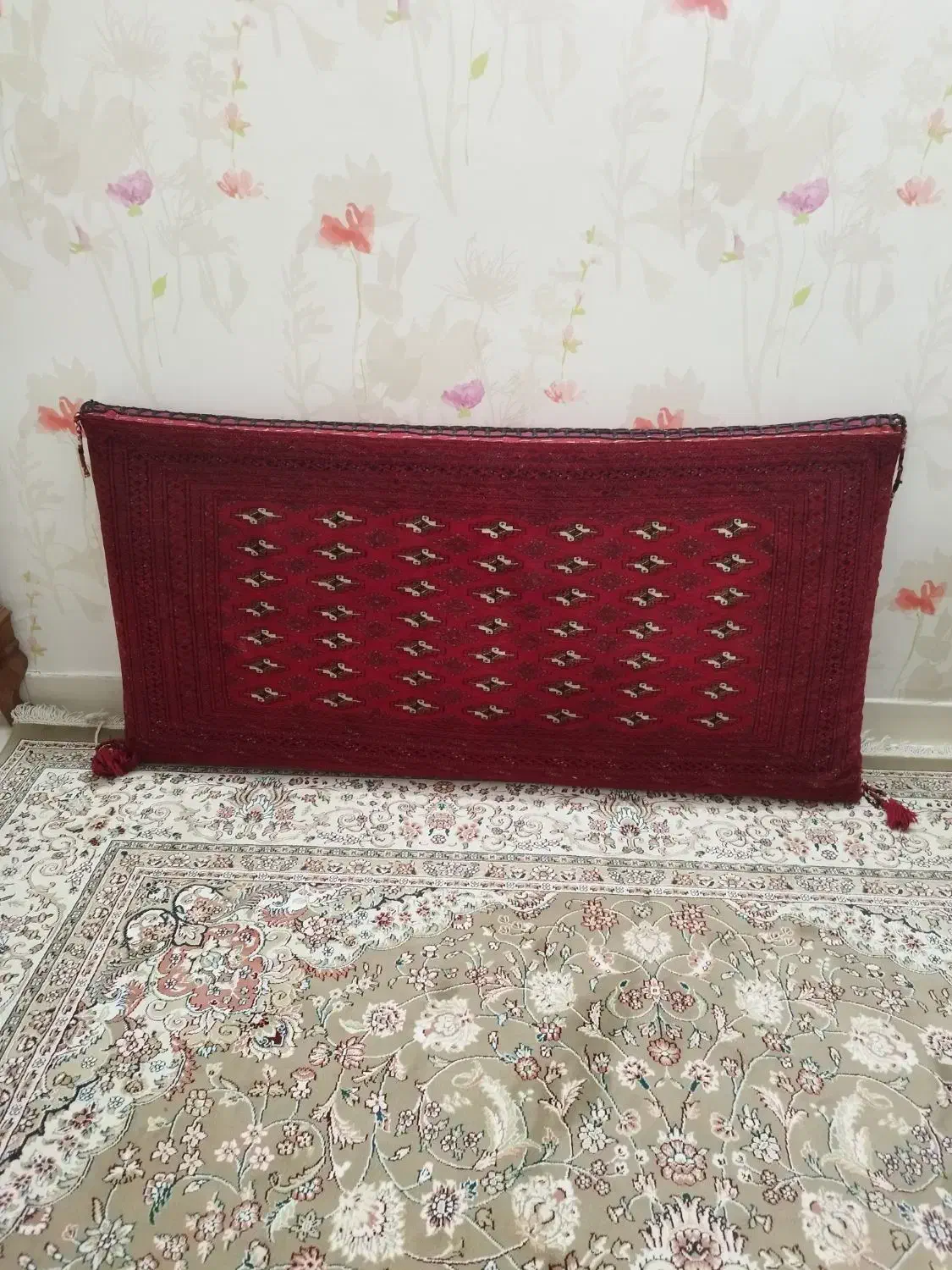 فروش پشتی ترکمن اصل جرگلان|پشتی|مشهد, عبادی|دیوار