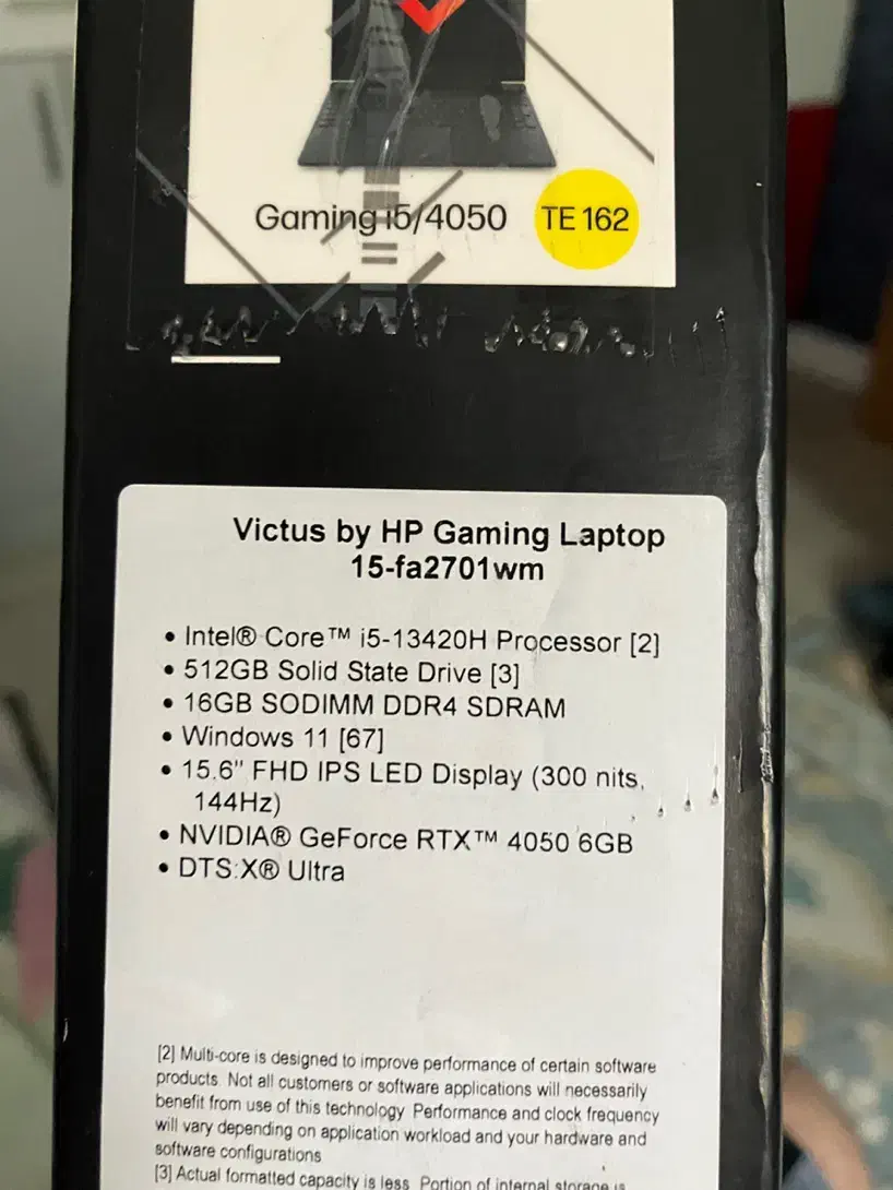 لپتاپ نو HP VICTUS 4050 گیمینگ دارای تخفیف|رایانه همراه|رشت, چله خانه|دیوار