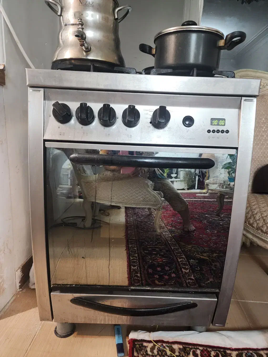 گاز چهارشعله فردار تکنو گاز|اجاق گاز و لوازم برقی پخت‌وپز|تهران, دانشگاه شریف|دیوار