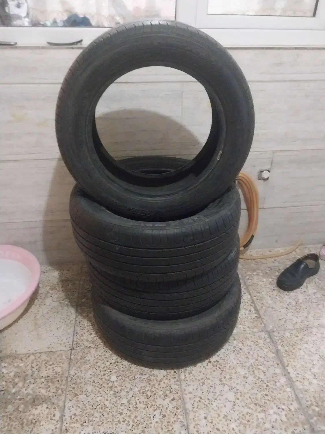 ۴عدد لاستیک ماشین های شاسی بلند|قطعات یدکی و لوازم جانبی|کرج, کلاک نو|دیوار