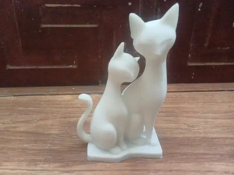 فیگور ۲ گربه|مجسمه، تندیس، ماکت|قم, انسجام|دیوار