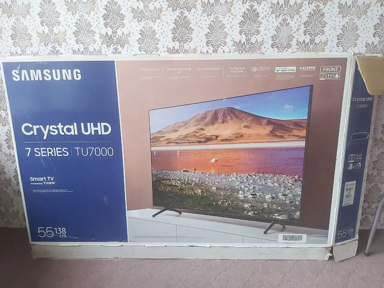 کارتن تلویزیون۵۵اینچ سام سونگ|ابزارآلات|مشهد, گلبرگ|دیوار